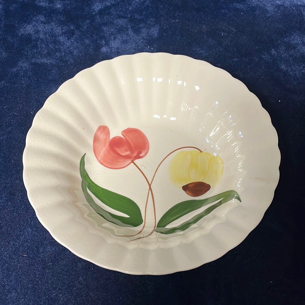 VTG Blue Ridge Hand Painted Bowl